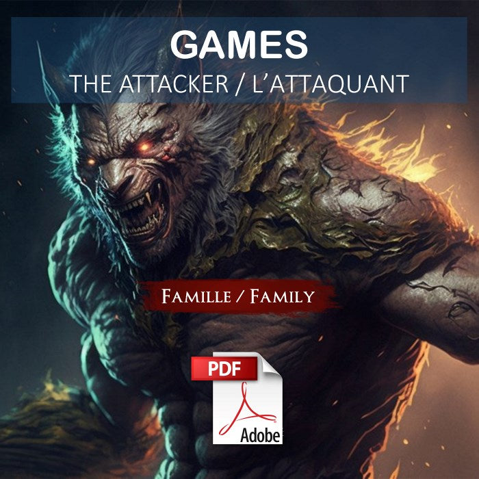 The attacker/L'attaquant